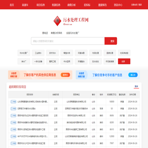 污水处理工程网