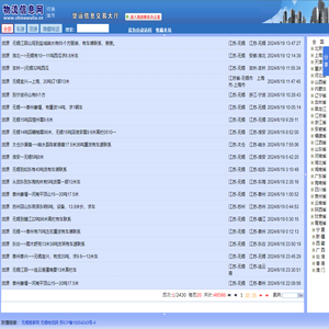 物流信息网